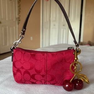 ISO Red Coach Mini Bag